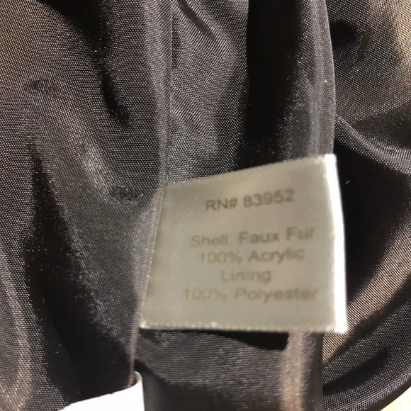 BOSTON PROPER FAUX FUR  JACKET W POCKETS - Picture 3 of 8